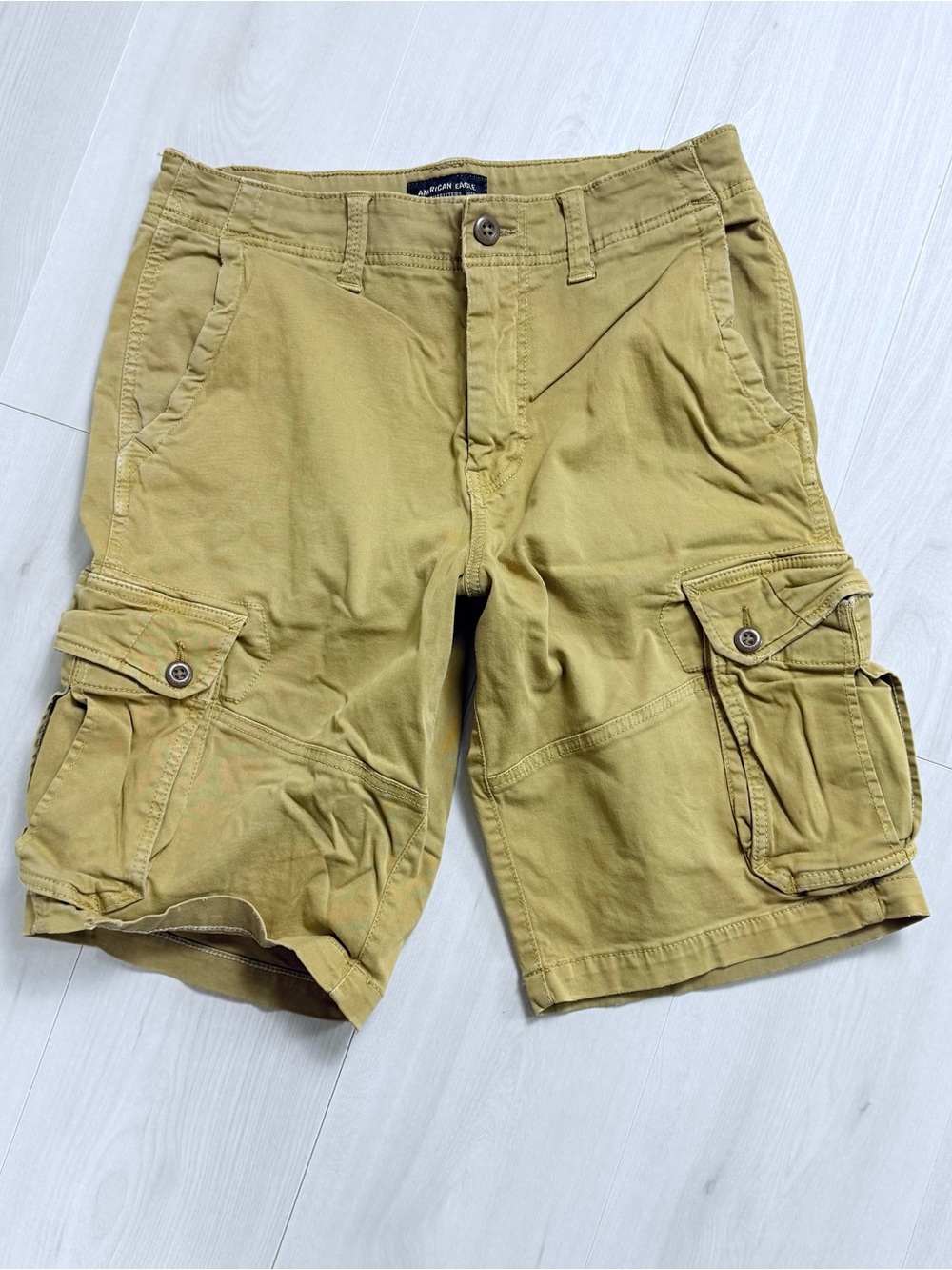 American Eagle Outfitters Men's Tan Cargo Shorts